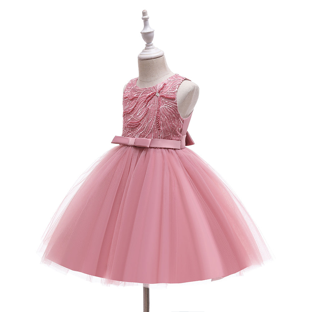 Baby Toddler Pearl Girl Wedding Dresses