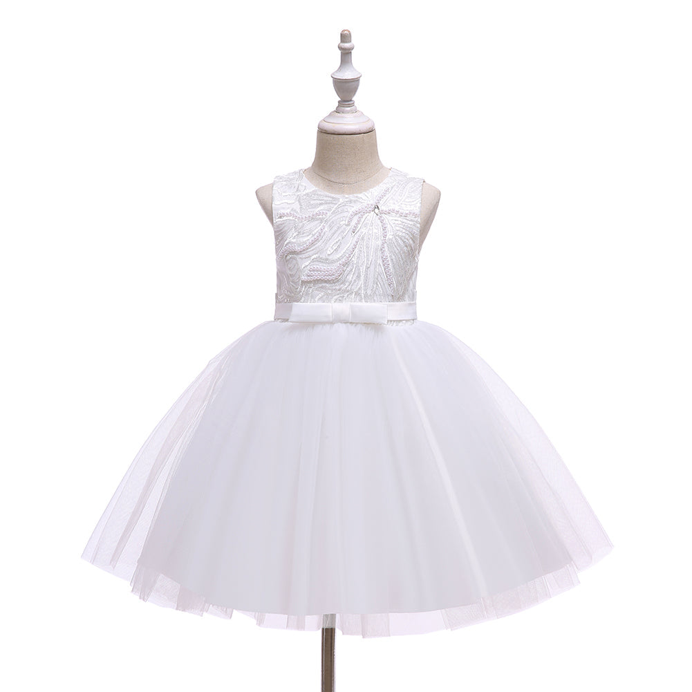 Baby Toddler Pearl Girl Wedding Dresses