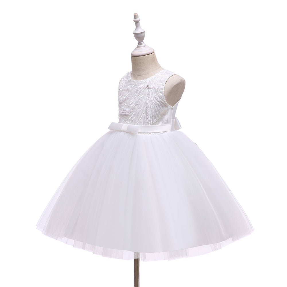 Baby Toddler Pearl Girl Wedding Dresses