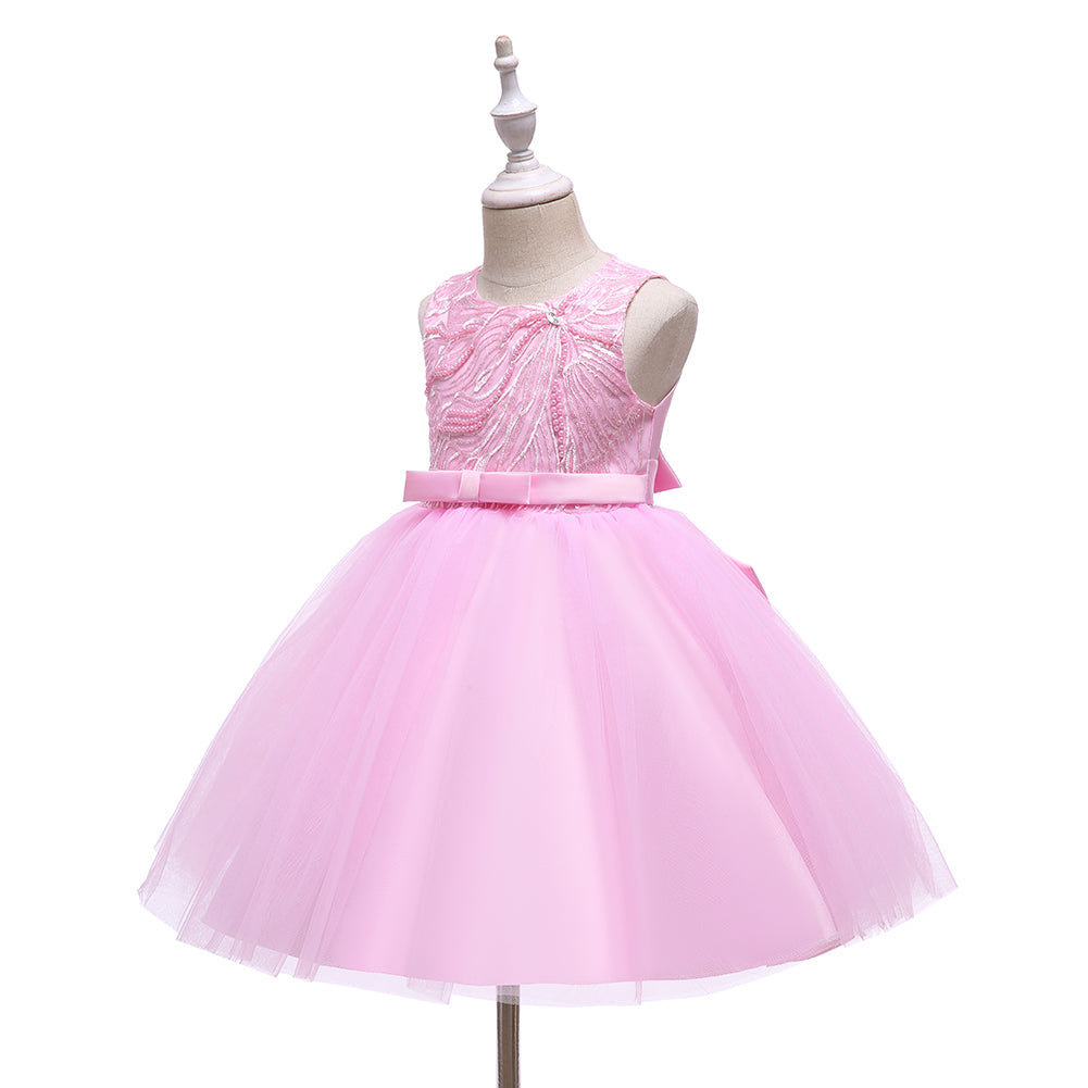 Baby Toddler Pearl Girl Wedding Dresses