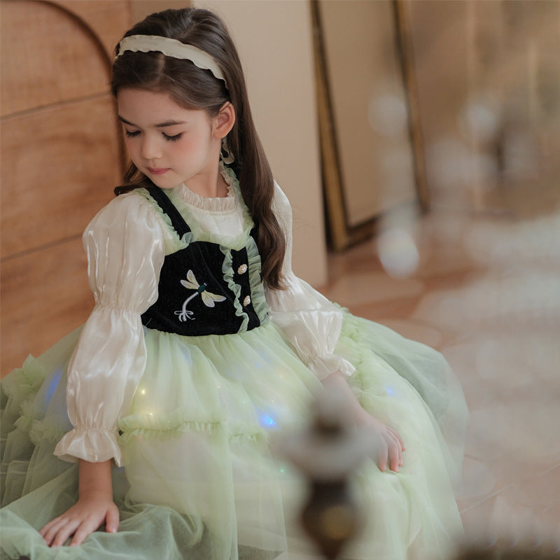 Elsa Anna New Girls Wedding Dress Costume Cosplay Party Holiday Halloween