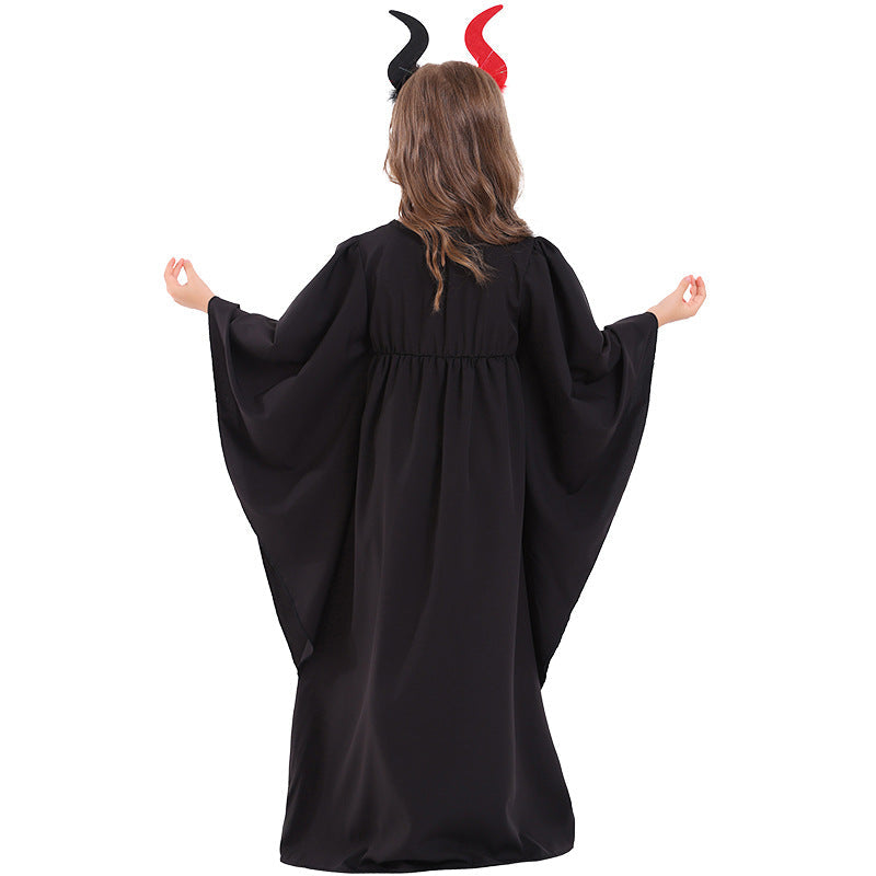 Angel Demon Witch New Girl Costume Dress Cosplay Party Holiday Wedding Dress