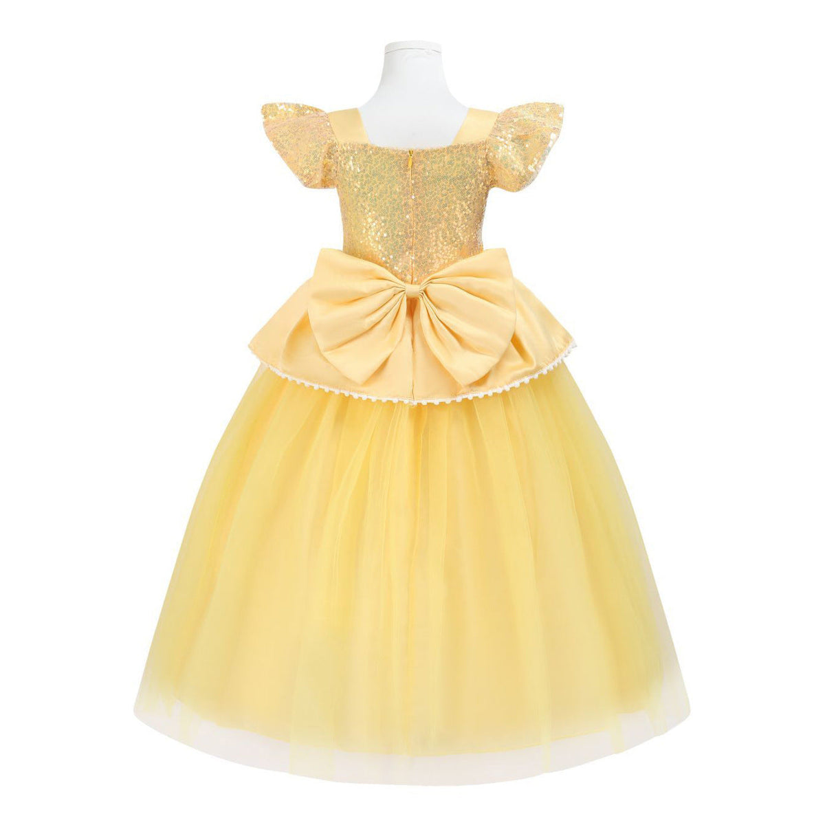 New Girl Princess Rapunzel Belle Cinderella Costume Dresses For Cosplay Halloween Party