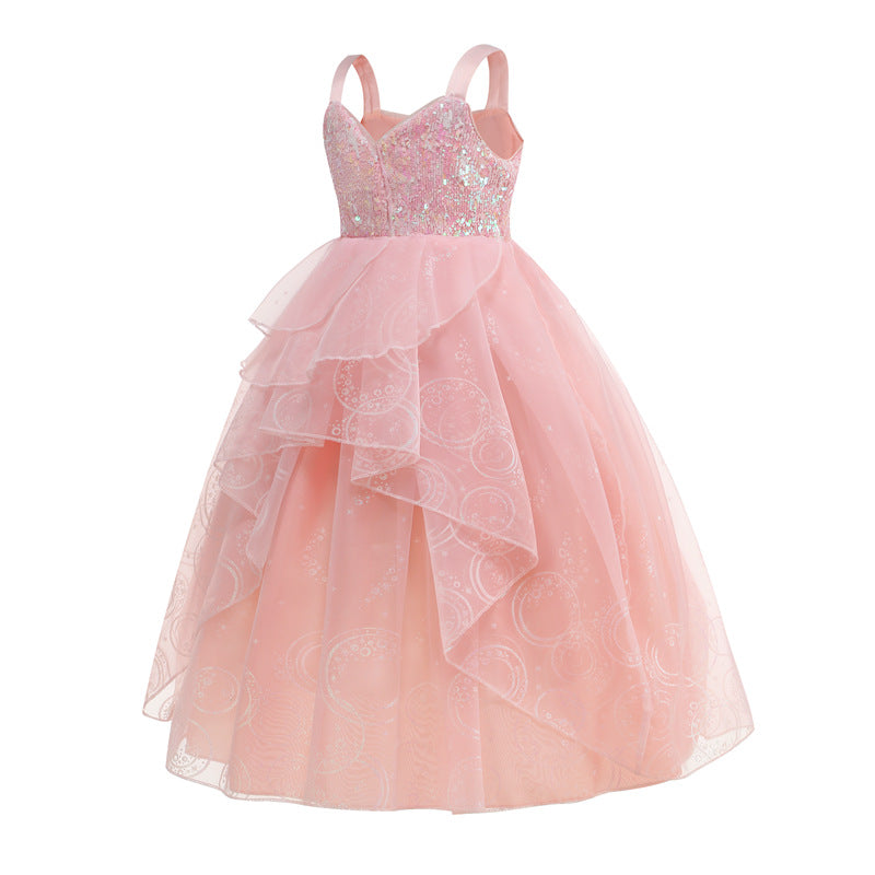 Wicked Glinda Girl dress New Girl Costume Dress Cosplay Party Holiday Wedding Dress
