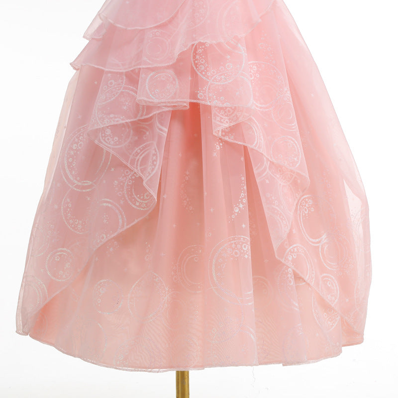 Wicked Glinda Girl dress New Girl Costume Dress Cosplay Party Holiday Wedding Dress
