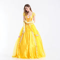 Belle Princess Dresses Beauty and the Beast Costume Woman Cosplay Halloween