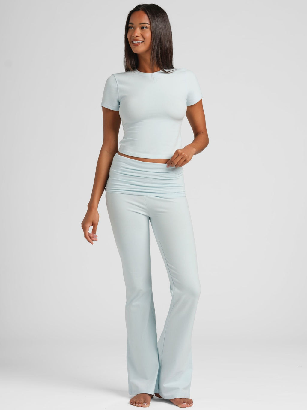 SoftStretch Foldover Pant