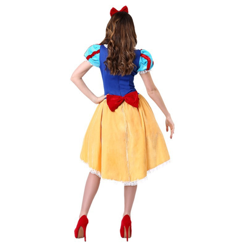 Snow White Princess Woman Costume Dresses Adult Cosplay