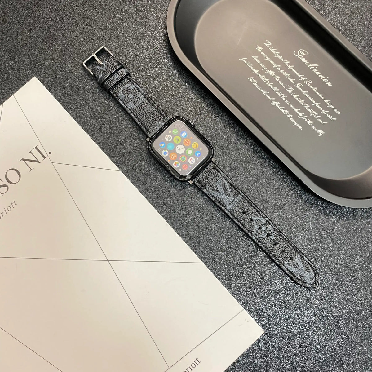 Luxury Leather Band for Apple Watch