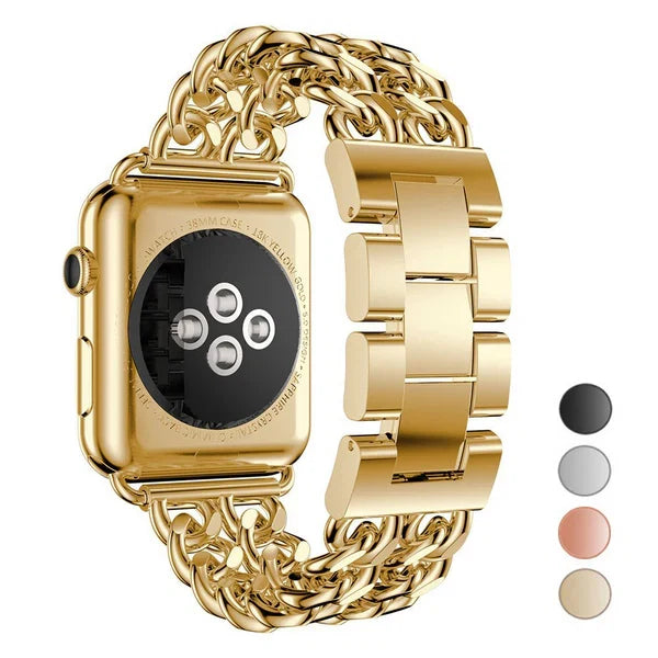 Double Chain Apple Watch Strap