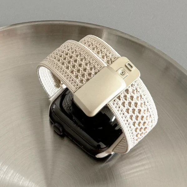 Braided Mesh Nylon Loop with Magnetic Clasp