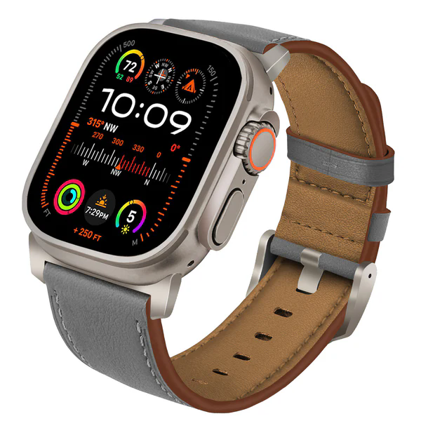 Silk Leather Strap