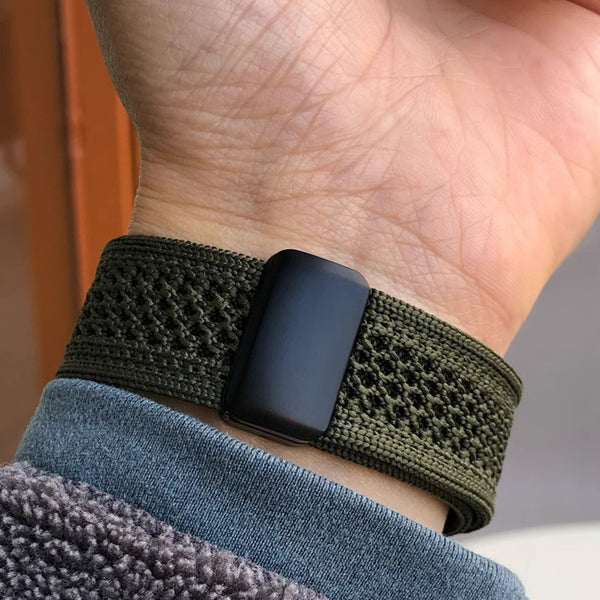 Braided Mesh Nylon Loop with Magnetic Clasp
