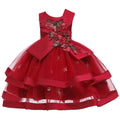 Flower Girl Dresses Kids Princess Wedding Bridesmaid Formal Floral