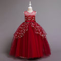 Flower Girl Dresses Wedding Formal Ball Gown For Birthday Holiday Party Bridesmaid