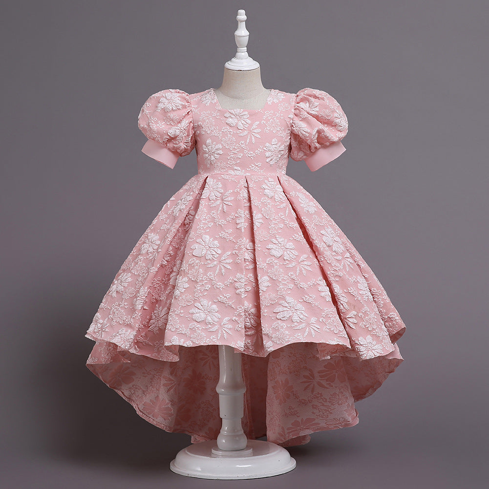 Flower Girl Dress  Birthday Holiday Wedding Dresses Trailing Princess Party