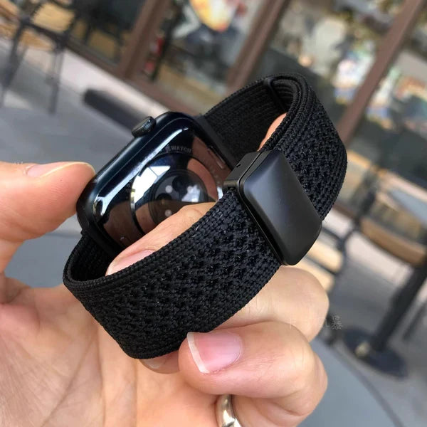 Braided Mesh Nylon Loop with Magnetic Clasp