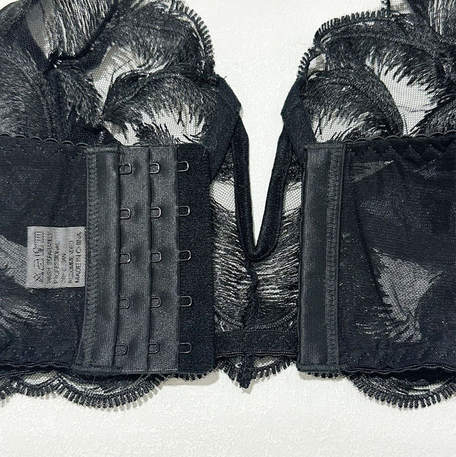 6-Piece Feather Embroidery Bra Set