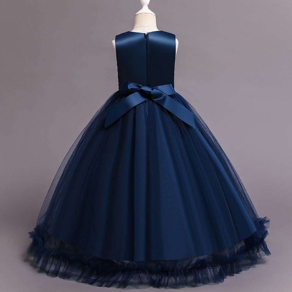 Flower Girl Dress Princess Dress Formal Sequins Wedding Birthday Costume Party Holiday