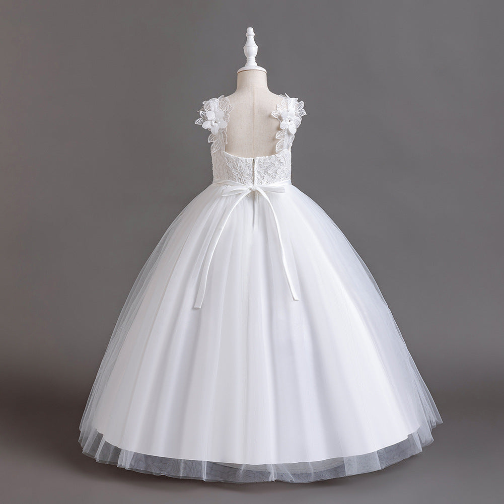 Flower Girl Dress Princess Dress Birthday Costume Party Holiday Wedding
