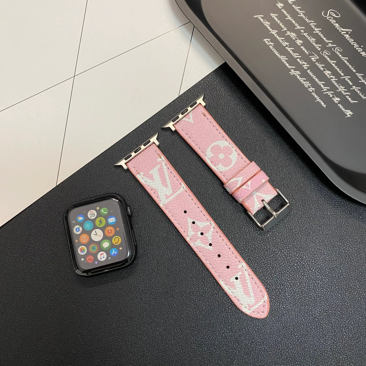 Luxury Leather Band for Apple Watch