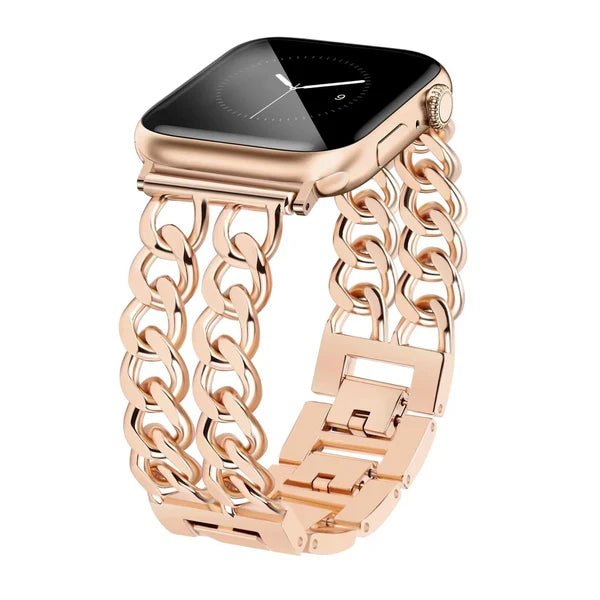 Double Chain Apple Watch Strap