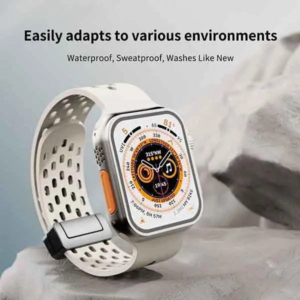 Folding Clasp Sports Silicone Strap