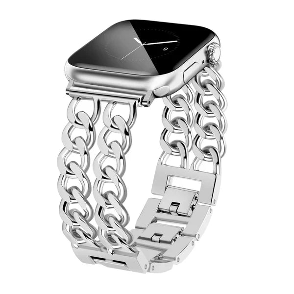 Double Chain Apple Watch Strap
