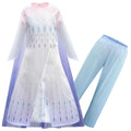 Frozen 2 Girl Elsa Dresses Princess Costume With Cape Pants Outfits