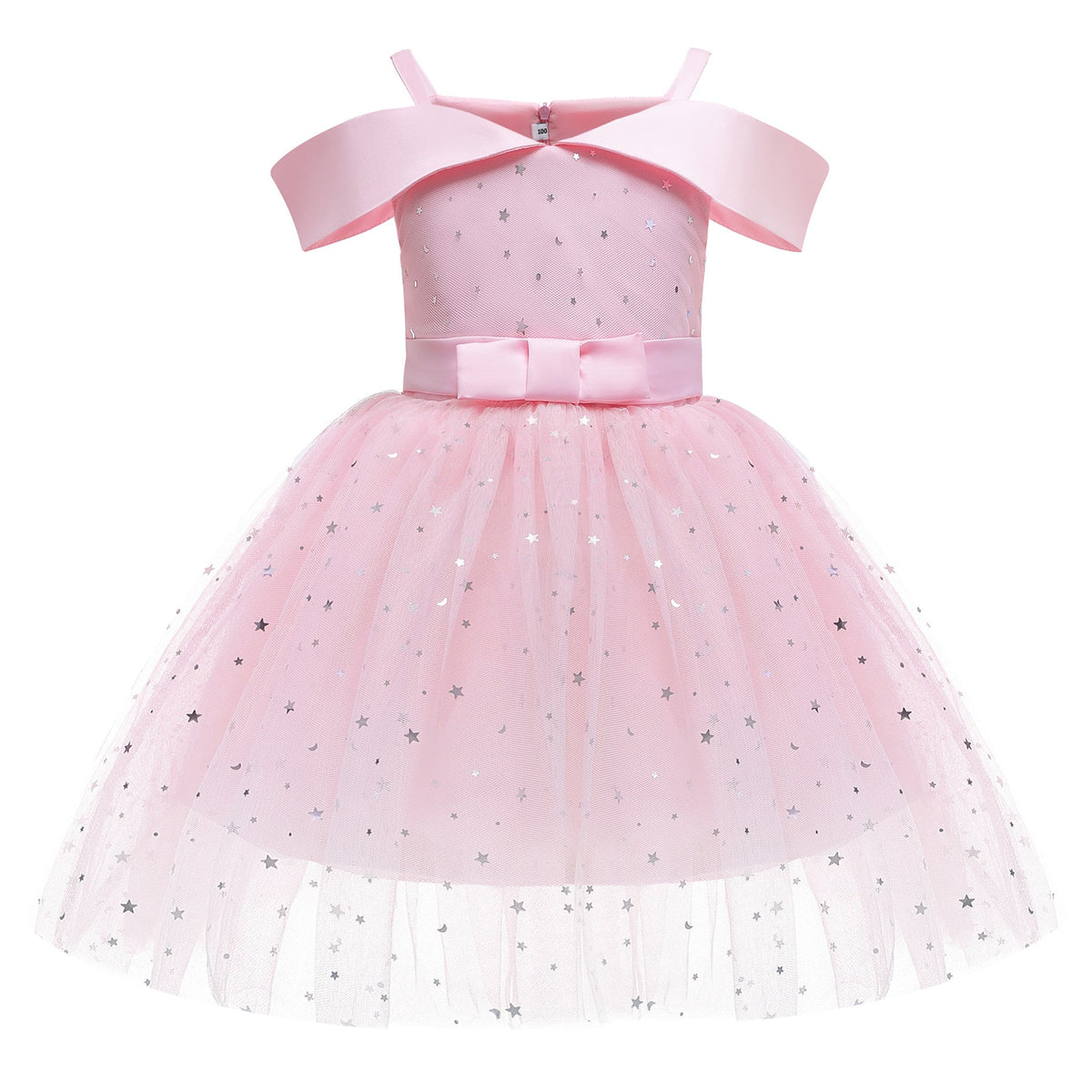 Frozen 2 Inspired Sequins Star Costume Princess Elsa Dress for Girls