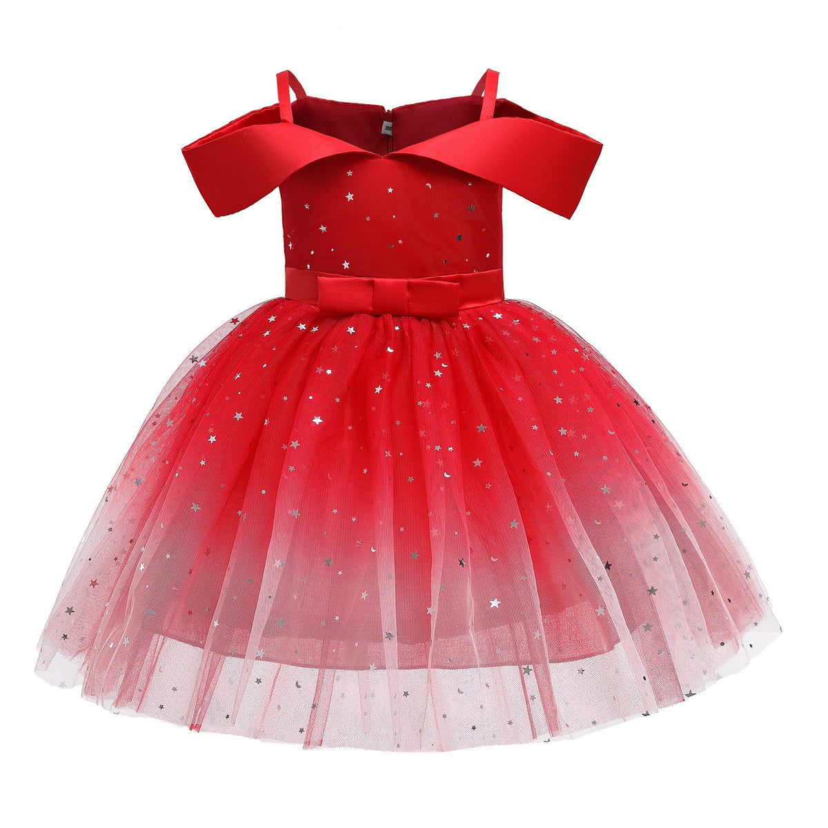 Frozen 2 Inspired Sequins Star Costume Princess Elsa Dress for Girls