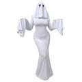 Women Sexy Ghost Lady Apricot Lady Drag Cosplay Costume