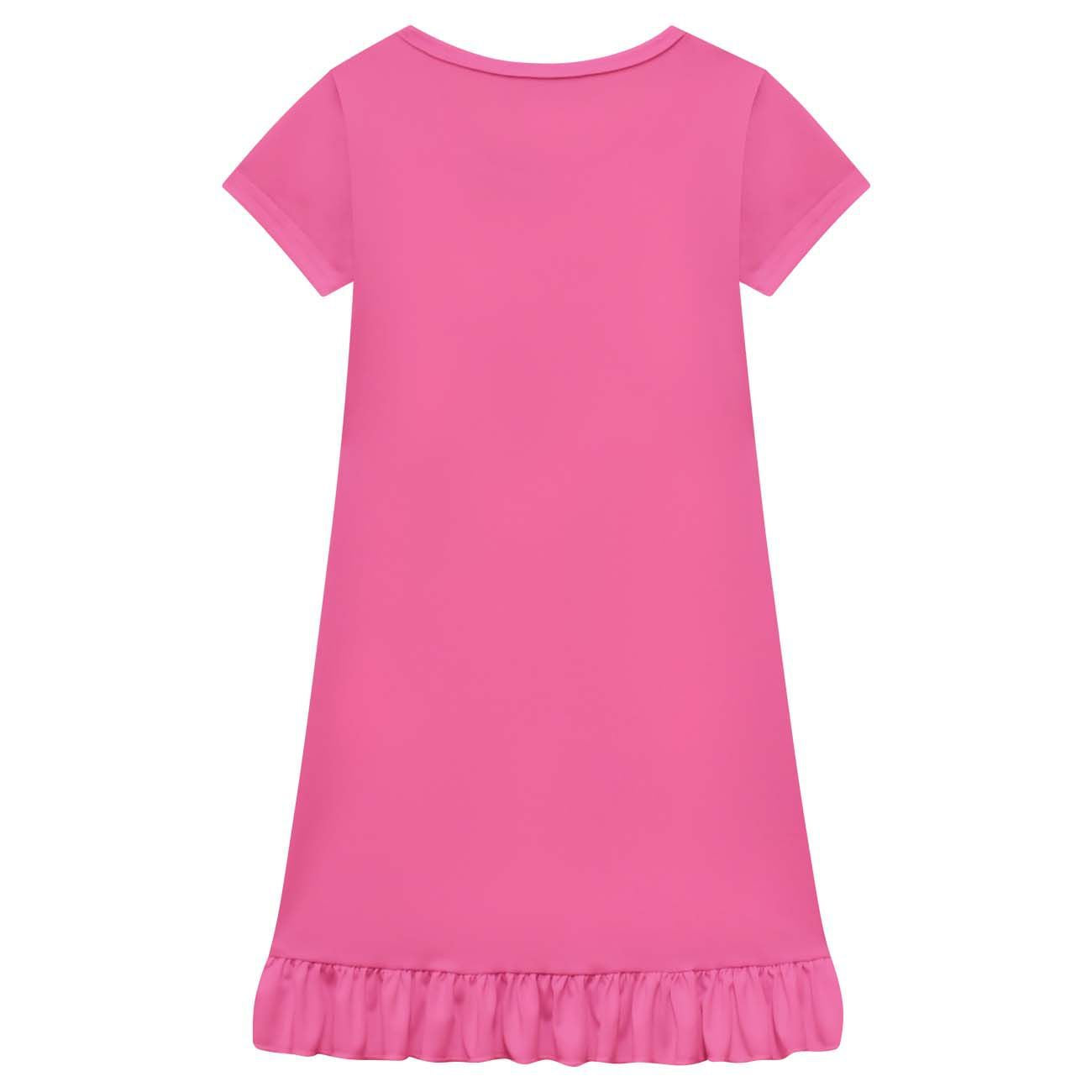 Moana 2 Nightgown Girl Dress Waves Flowers Pajamas For Girls