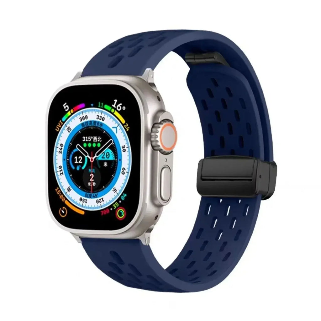 Folding Clasp Sports Silicone Strap