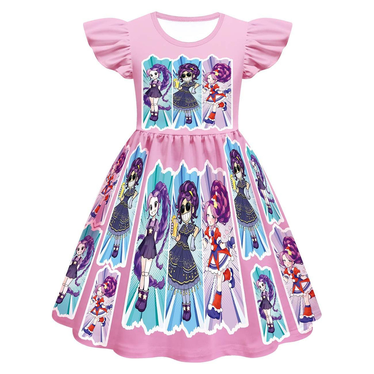 Bobi 5 Lily Cosplay Bobi Time Lily New Girl Costume Dress Party Holiday Birthday