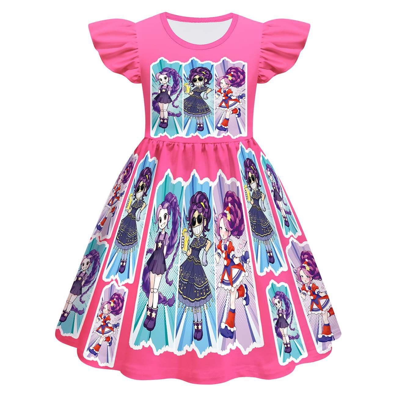 Bobi 5 Lily Cosplay Bobi Time Lily New Girl Costume Dress Party Holiday Birthday