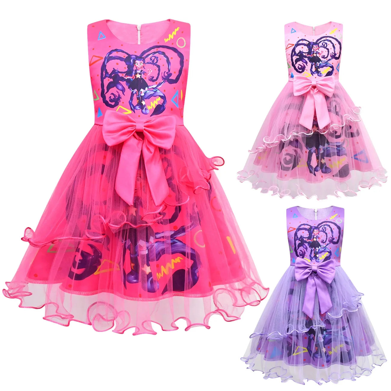 Bobi Time Lily New Girl Costume Dress Bobi 5 Lily Cosplay Party Holiday