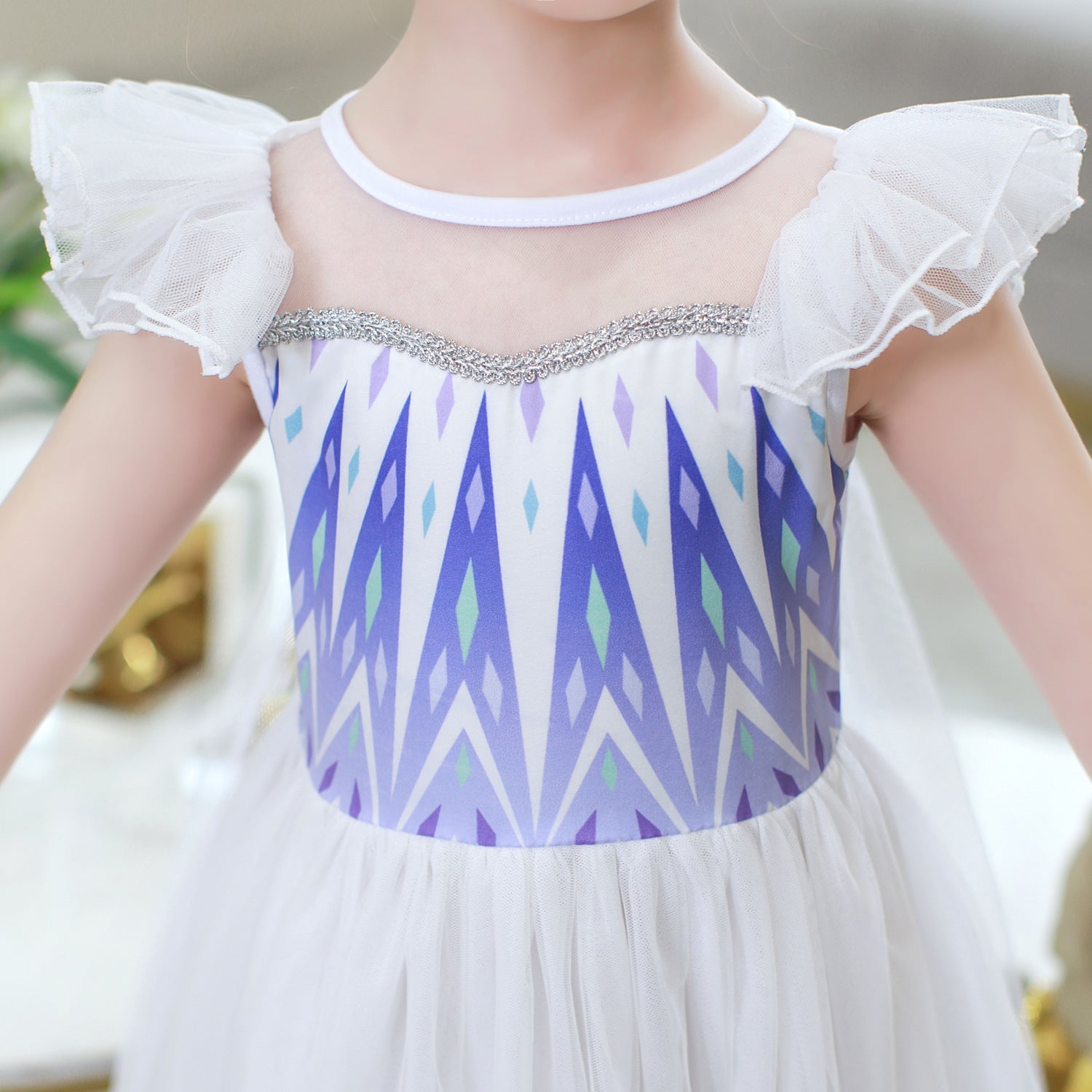 Frozen 2 Elsa Princess Girl Costume Dresses For Holiday Party