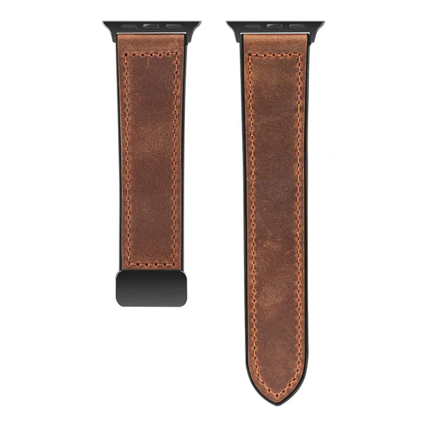 Silicone Magnetic Leather Strap