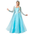 Frozen 2 Elsa Costume Woman Cosplay Princess Dresses With Cape For Adult