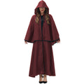 Witch Hooded Dress Costume Woman Cosplay Halloween