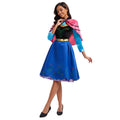 Frozen 2 Anna Costume Woman Cosplay Princess Dresses With Cape