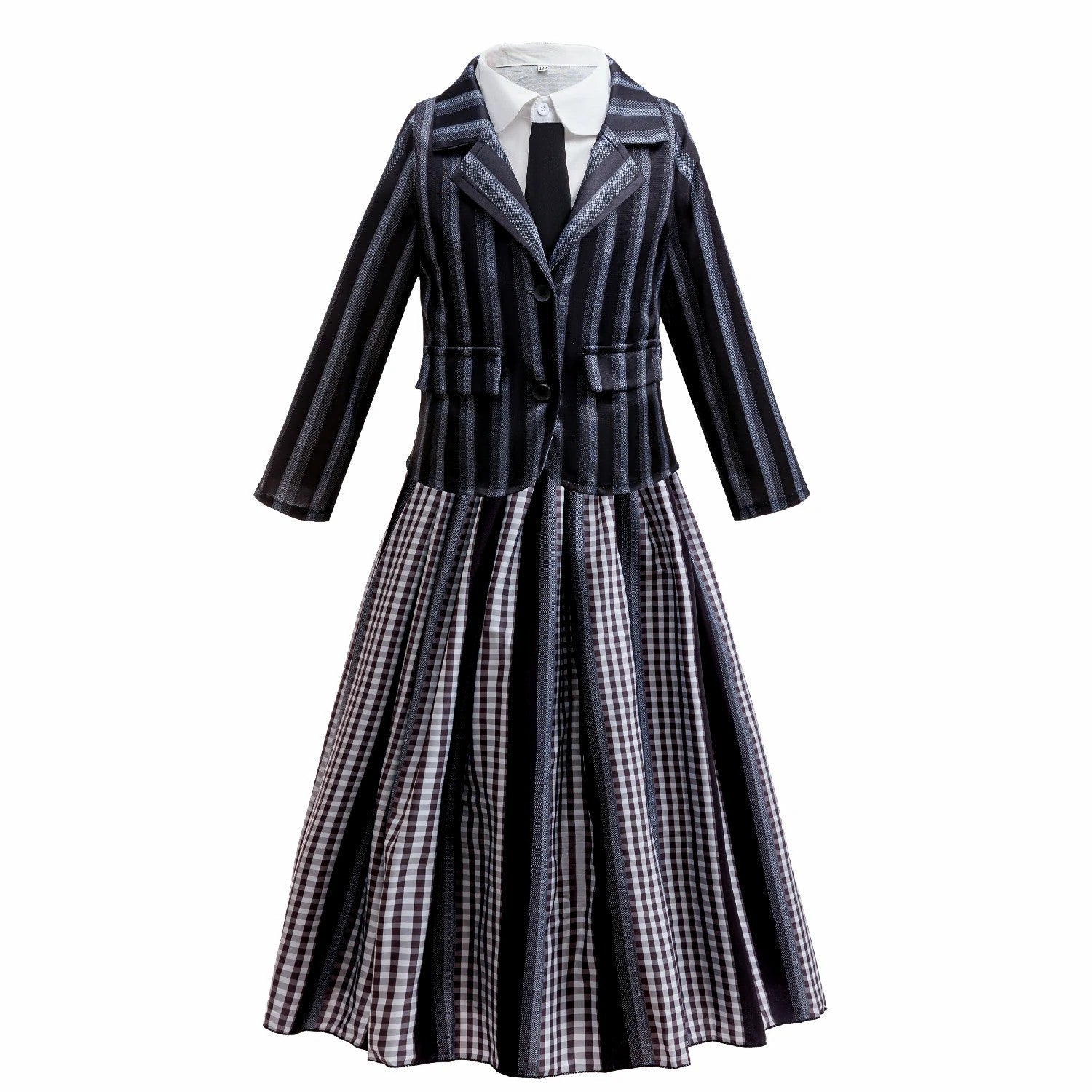 Addams Family Wednesday Academy Uniform costume Kids Outfits for Girls
