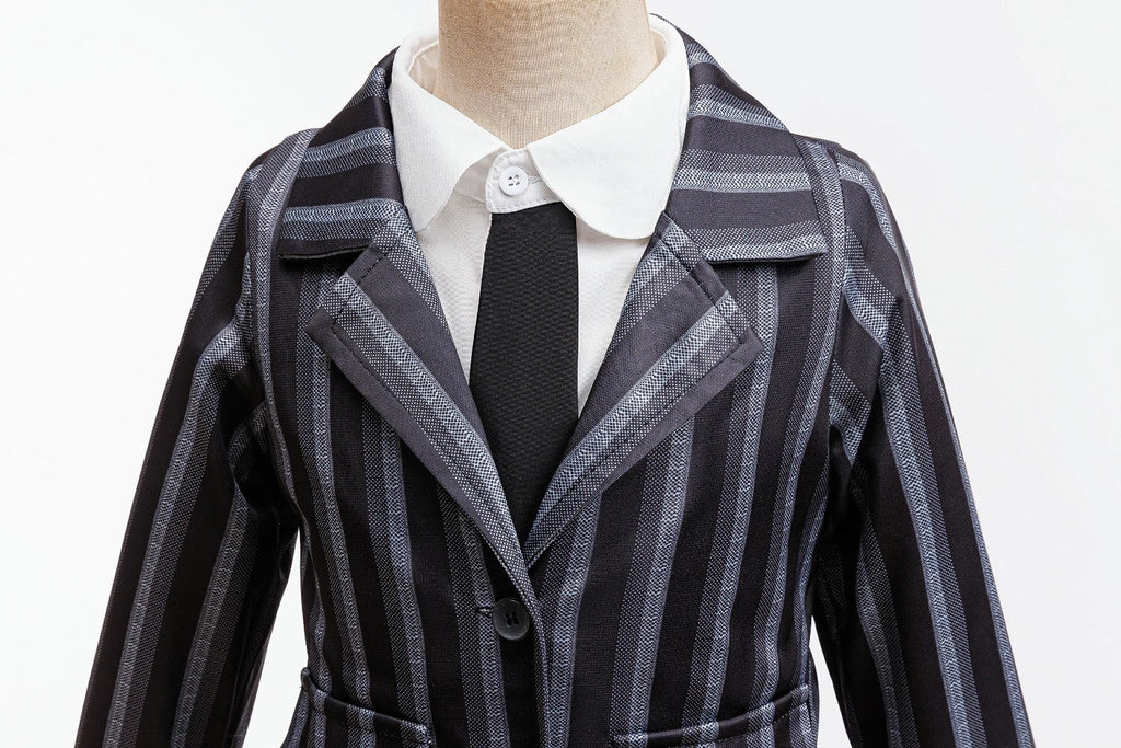 Addams Family Wednesday Academy Uniform costume Kids Outfits for Girls