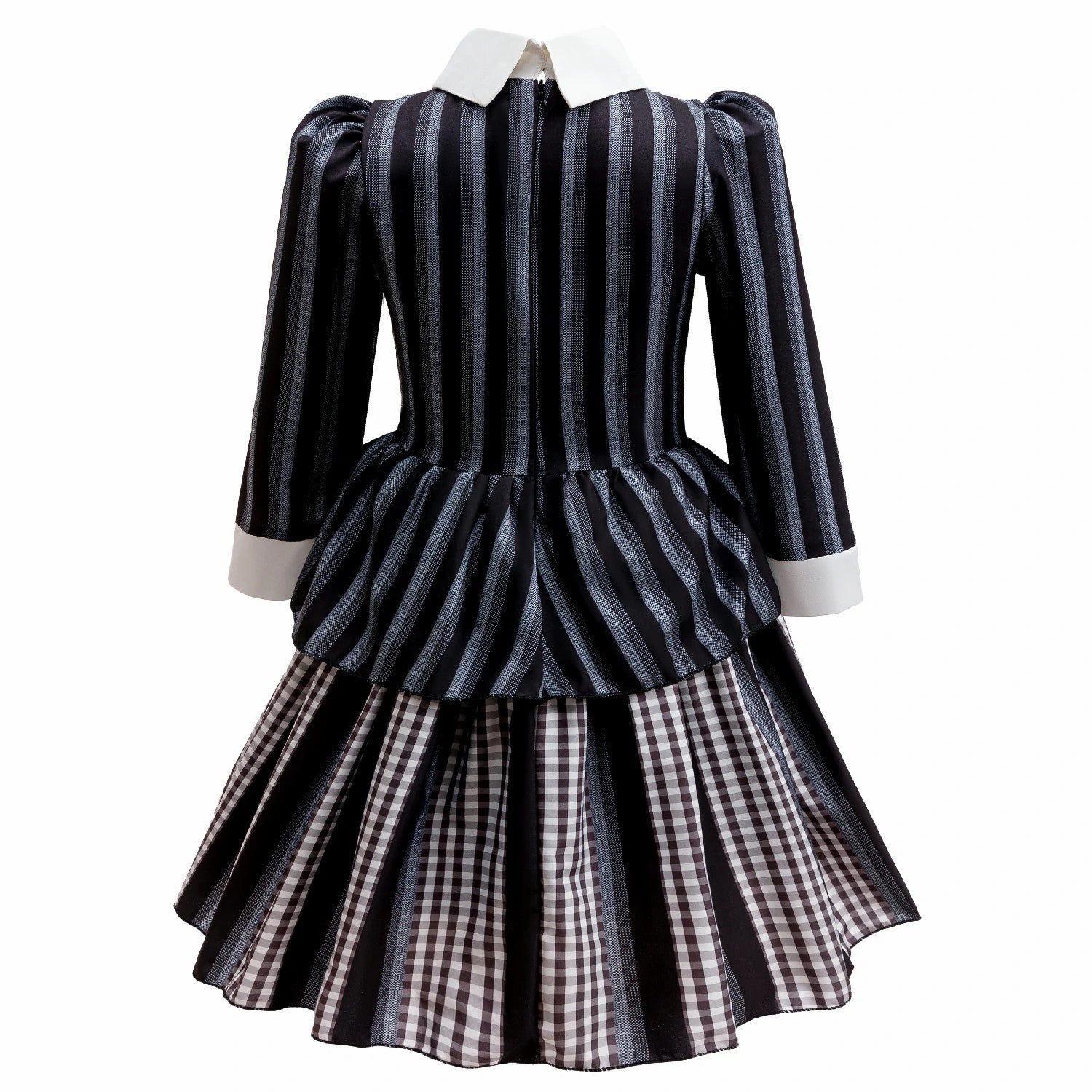 Addams Family Wednesday Academy Uniform costume Dress for Girls
