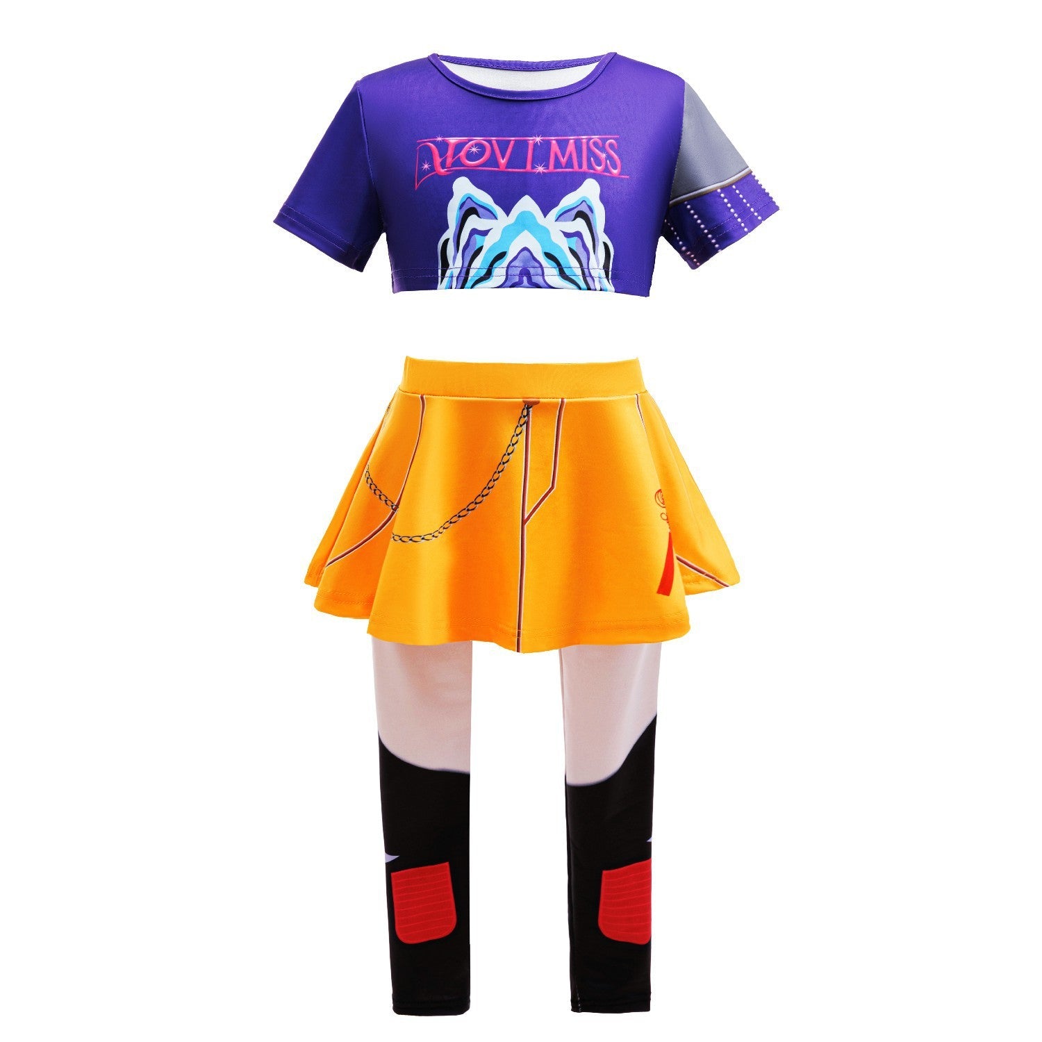 KPop Kids Demon Hunters Zoey Rumi Costume Jacket Outfit For Girls
