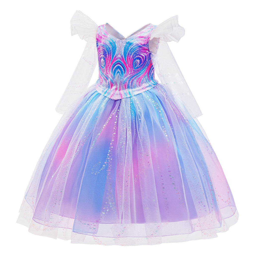 Glinda Wicked For Good Princess Girl Costume Dress Cosplay Party Holiday