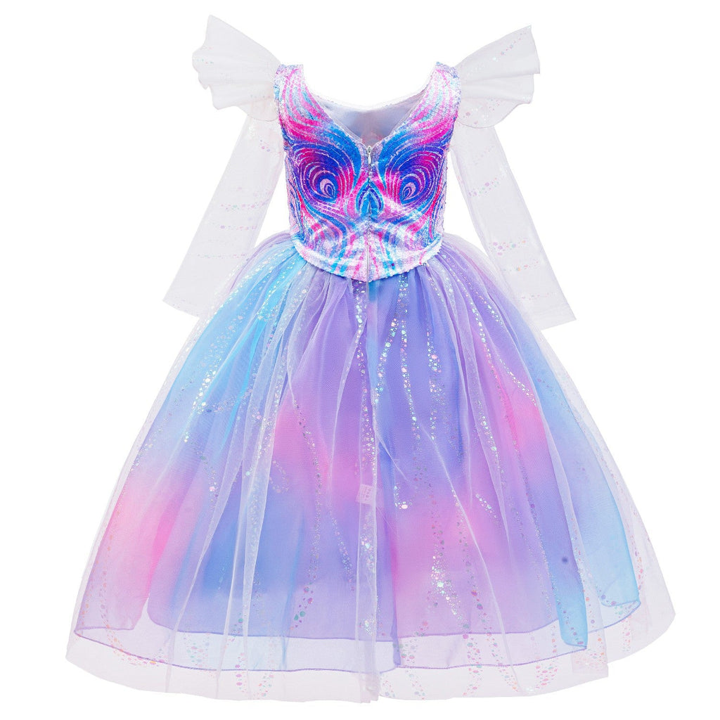 Glinda Wicked For Good Princess Girl Costume Dress Cosplay Party Holiday