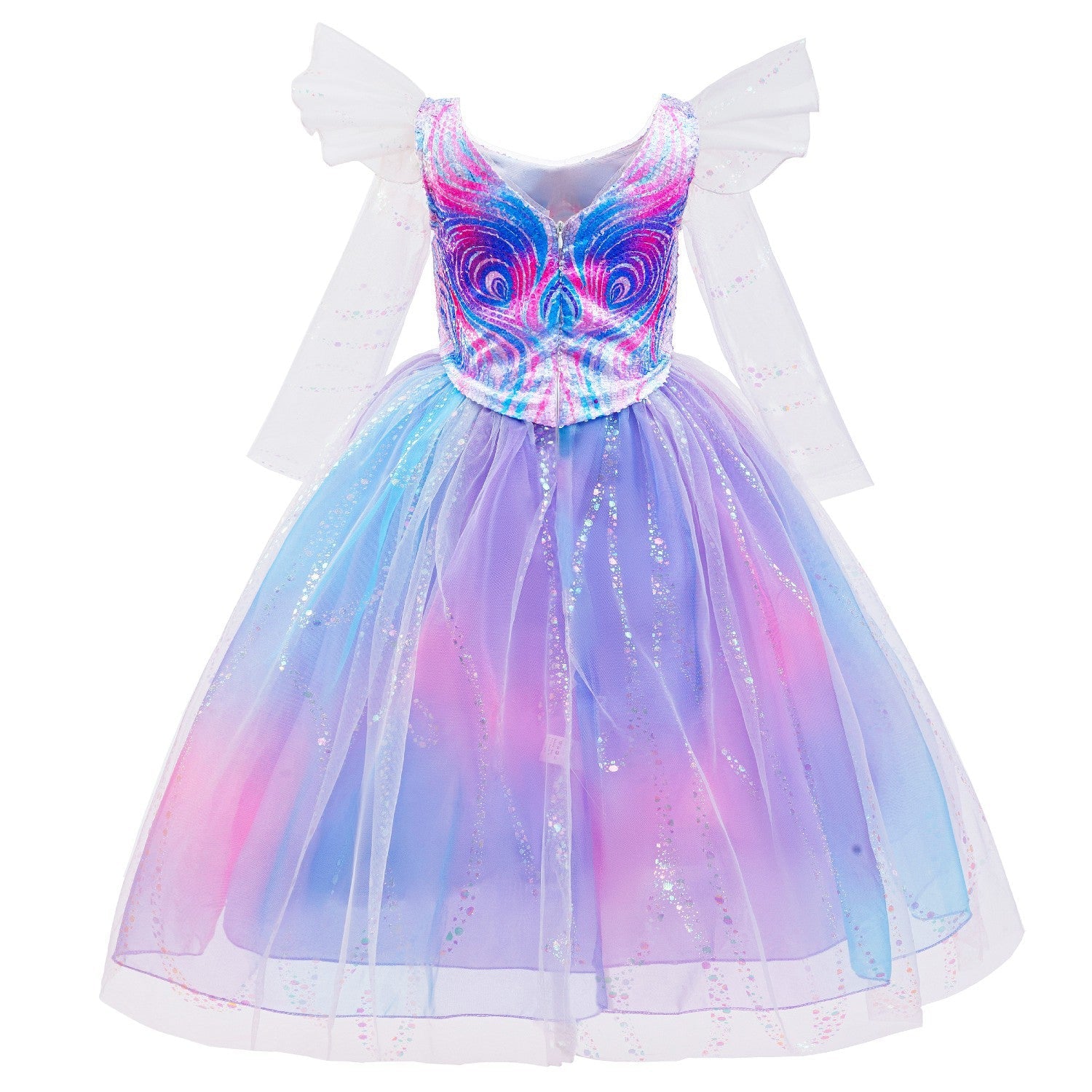 Glinda Wicked For Good Princess Girl Costume Dress Cosplay Party Holiday