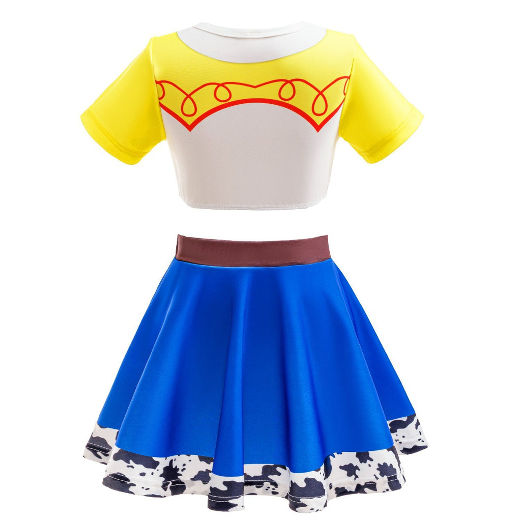 Disney Toy Story Woody Jessie Girl Dress Costume Dresses For Girls